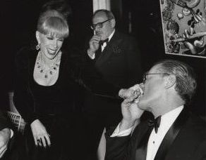 Joan Rivers, husband, Edgar and Larry Hagman 1985, L.A..jpg